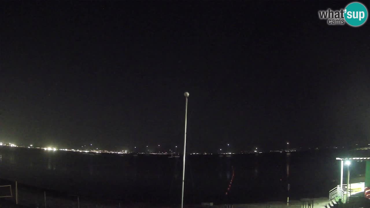 Spletna kamera Cagliari Windsurf Club – Pogled v živo s plaže Poetto