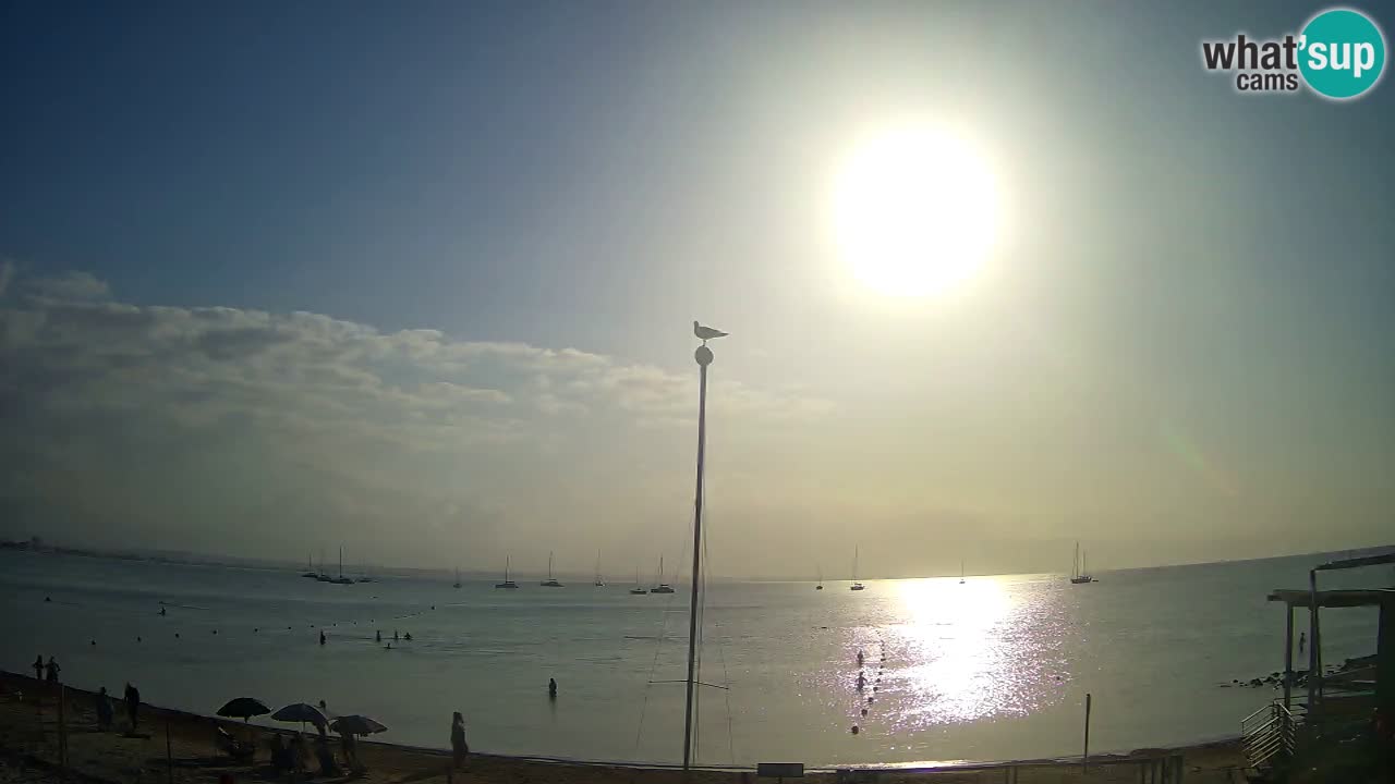 Webcam Cagliari Windsurf Club – Liveblick vom Poetto Strand