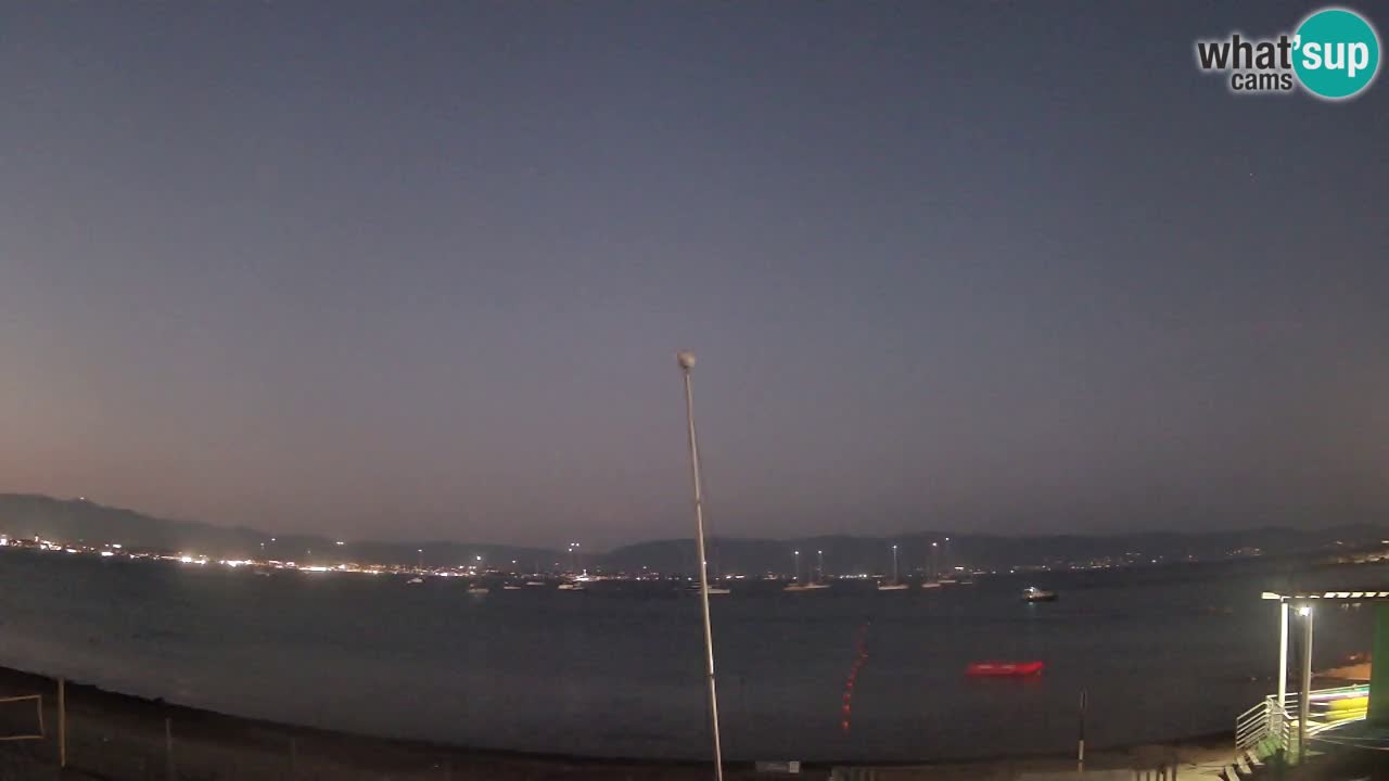 Webcam Cagliari Windsurf Club – Liveblick vom Poetto Strand
