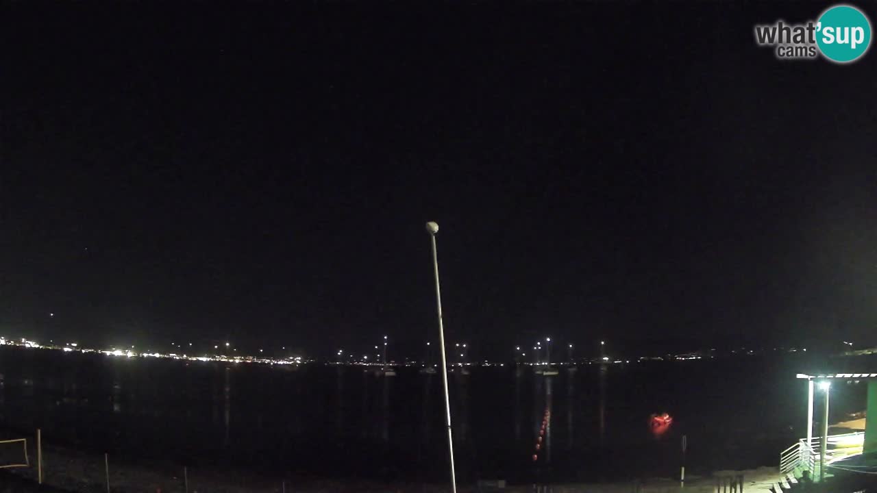 Web kamera Cagliari Windsurf Club – Poetto plaža uživo
