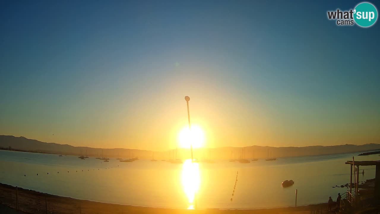 Webcam Cagliari Windsurf Club – Spiaggia del Poetto in diretta