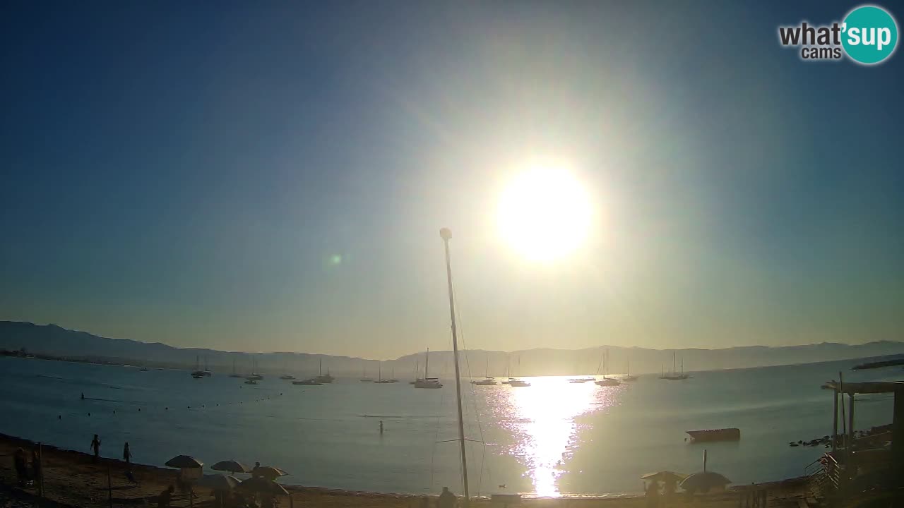 Webcam Cagliari Windsurf Club – Liveblick vom Poetto Strand