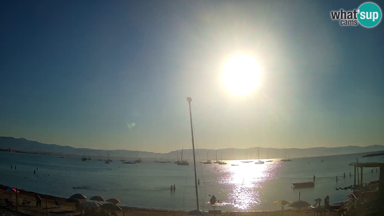 Webcam Cagliari Windsurf Club – Liveblick vom Poetto Strand