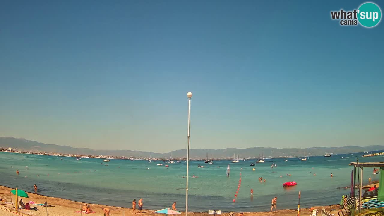 Webcam Cagliari Windsurf Club – Live from Poetto Beach