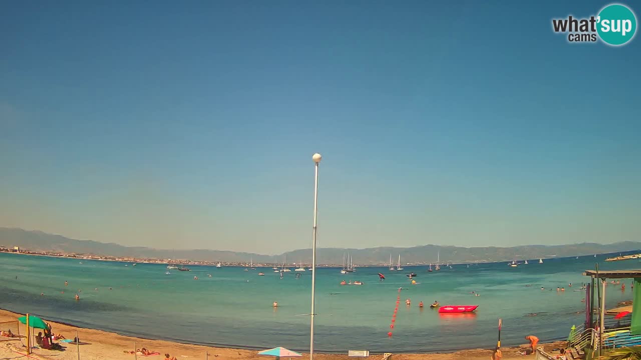 Webcam Cagliari Windsurf Club – Live from Poetto Beach