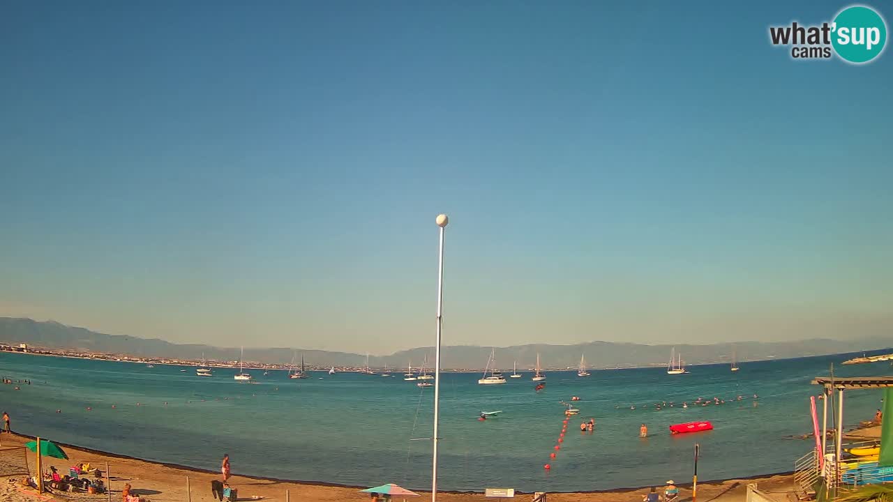 Webcam Cagliari Windsurf Club – Live from Poetto Beach