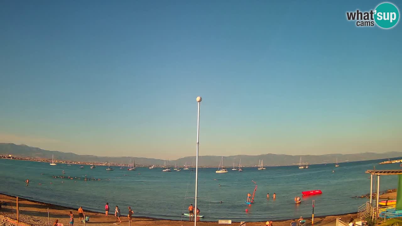 Webcam Cagliari Windsurf Club – Live from Poetto Beach