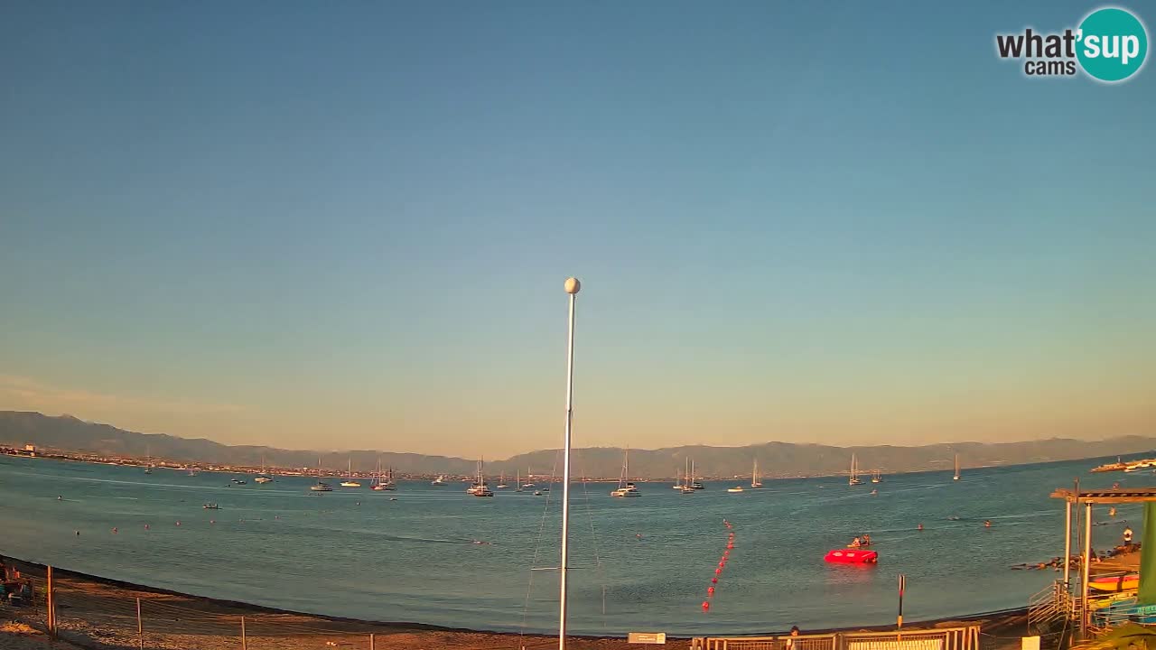 Webcam Cagliari Windsurf Club – Live from Poetto Beach