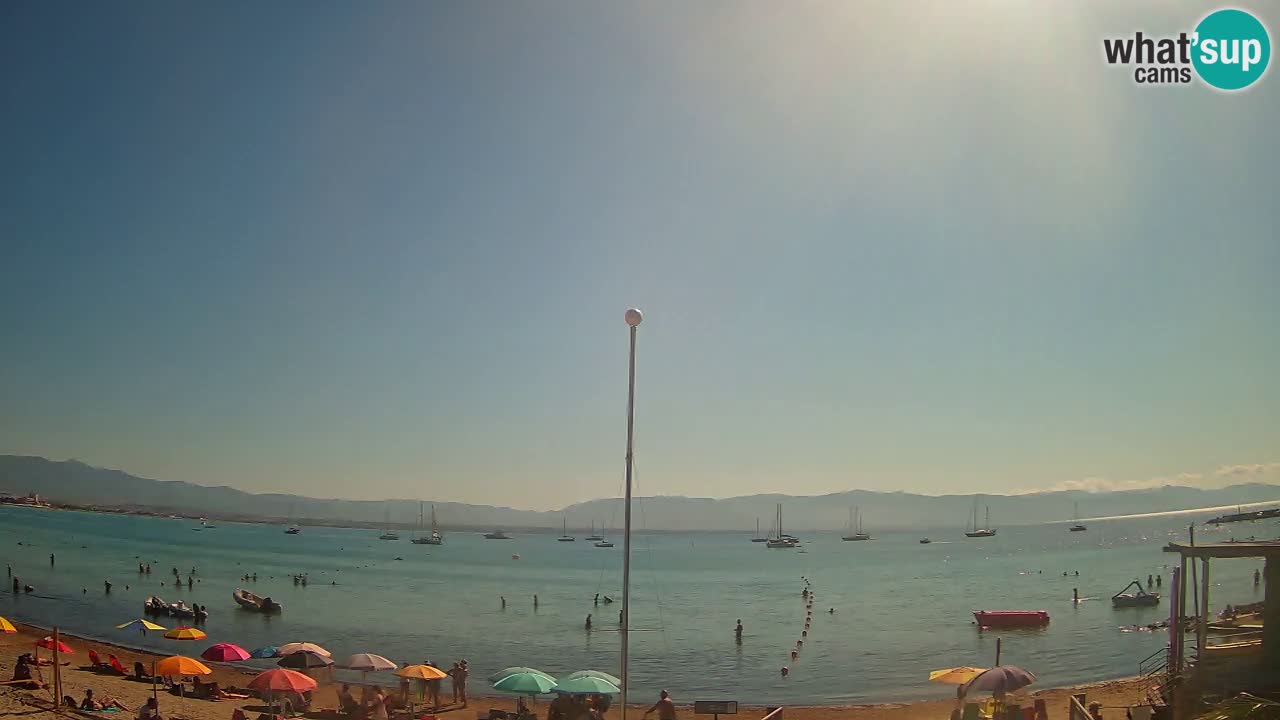 Webcam Cagliari Windsurf Club – Liveblick vom Poetto Strand