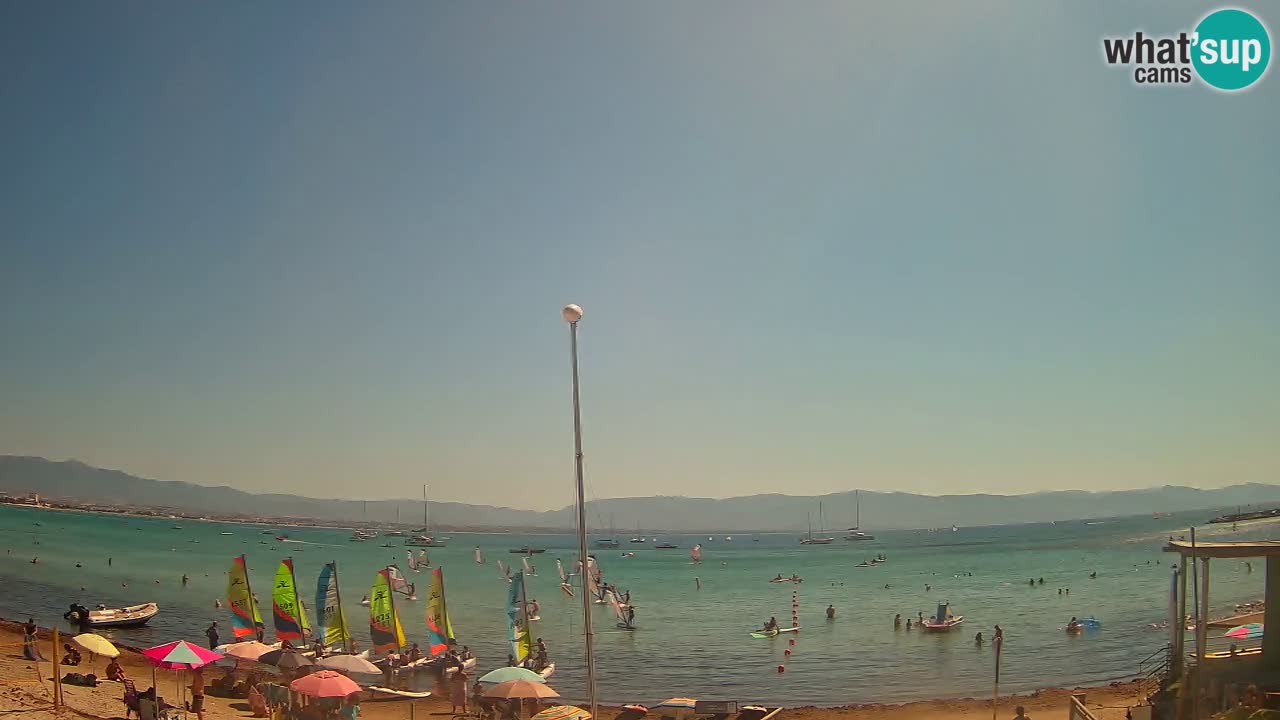 Webcam Cagliari Windsurf Club – Live from Poetto Beach