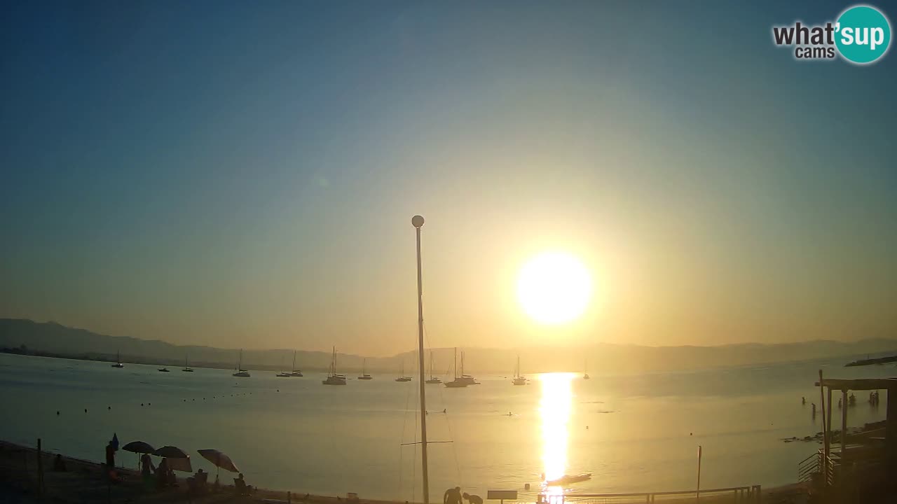 Webcam Cagliari Windsurf Club – Spiaggia del Poetto in diretta