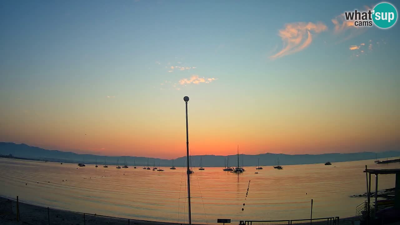 Webcam Cagliari Windsurf Club – Liveblick vom Poetto Strand