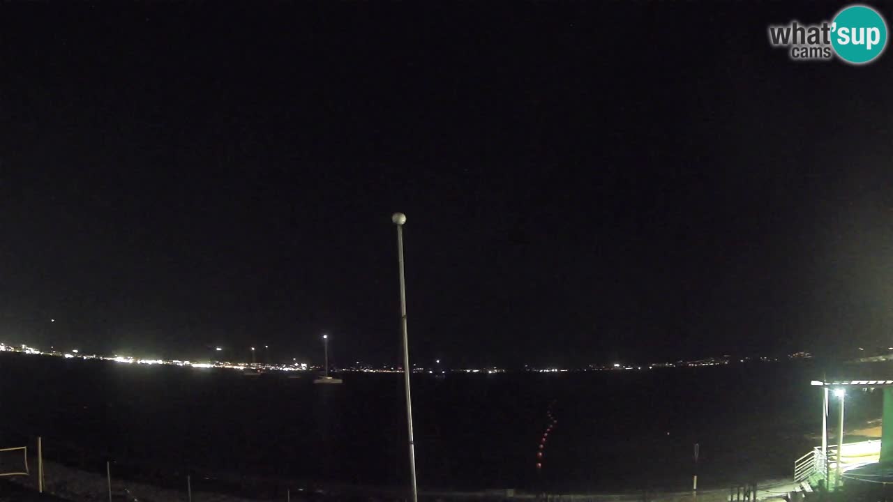 Webcam Cagliari Windsurf Club – Playa del Poetto en directo