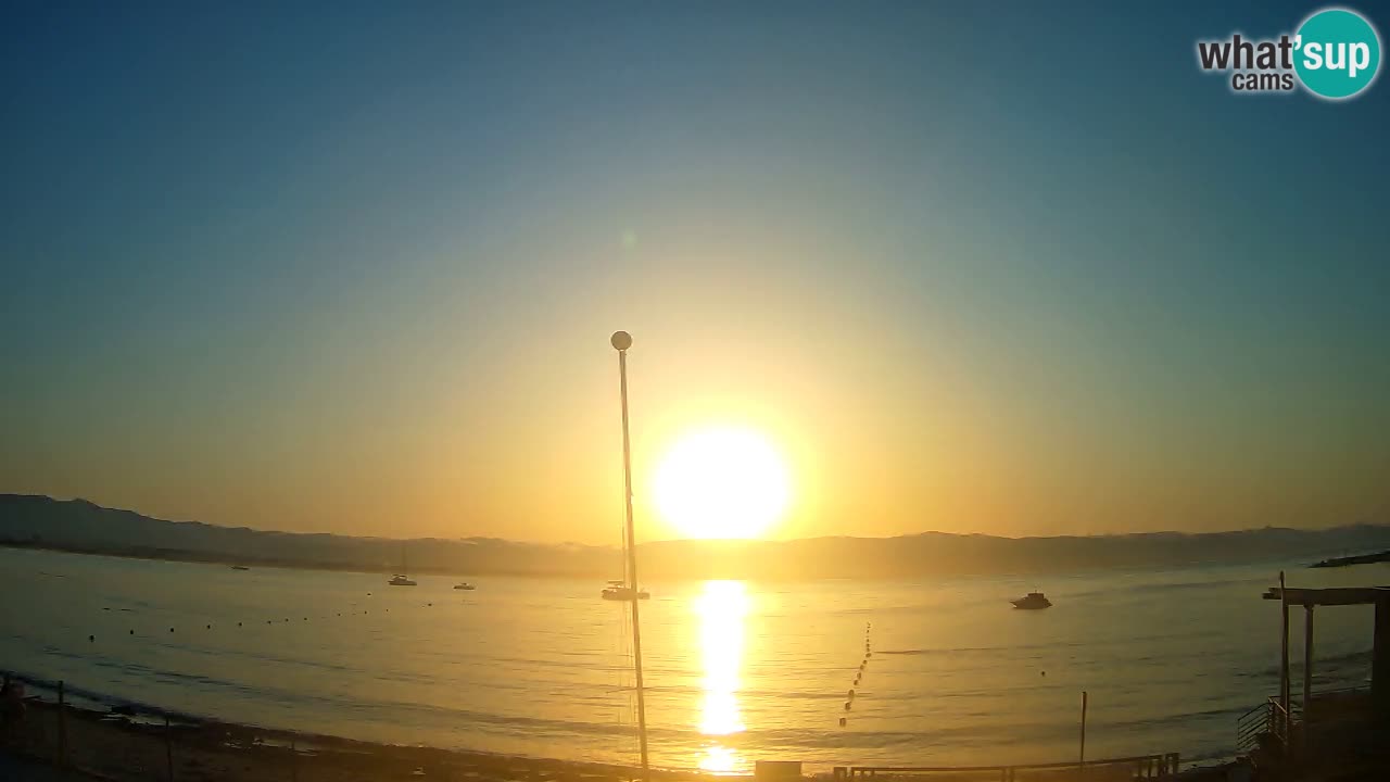 Webcam Cagliari Windsurf Club – Spiaggia del Poetto in diretta