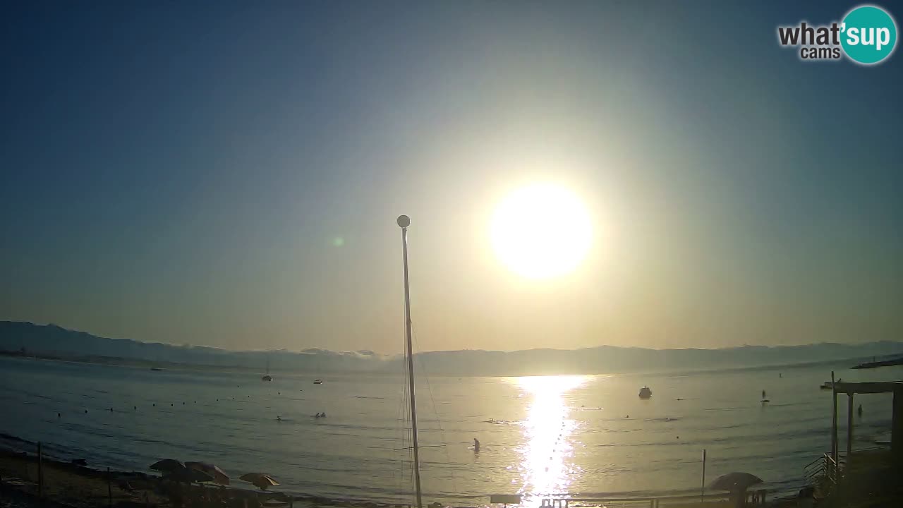 Webcam Cagliari Windsurf Club – Liveblick vom Poetto Strand