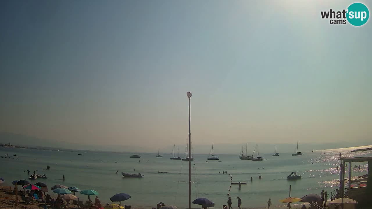 Webcam Cagliari Windsurf Club – Liveblick vom Poetto Strand