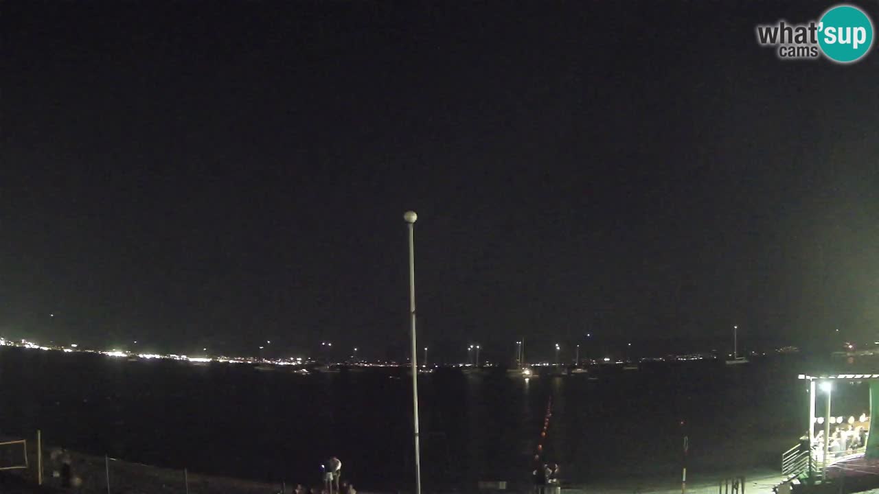 Webcam Cagliari Windsurf Club – Playa del Poetto en directo