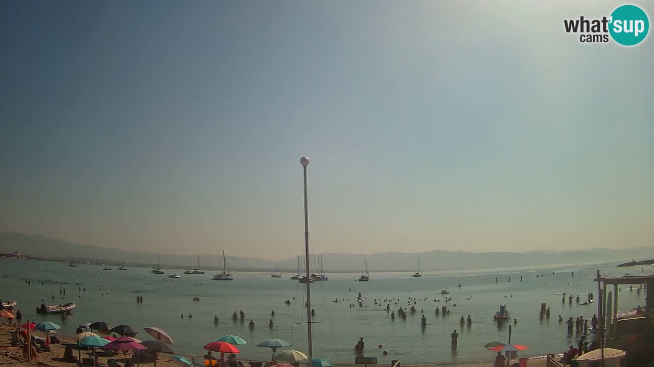 Webcam Cagliari Windsurf Club – Liveblick vom Poetto Strand