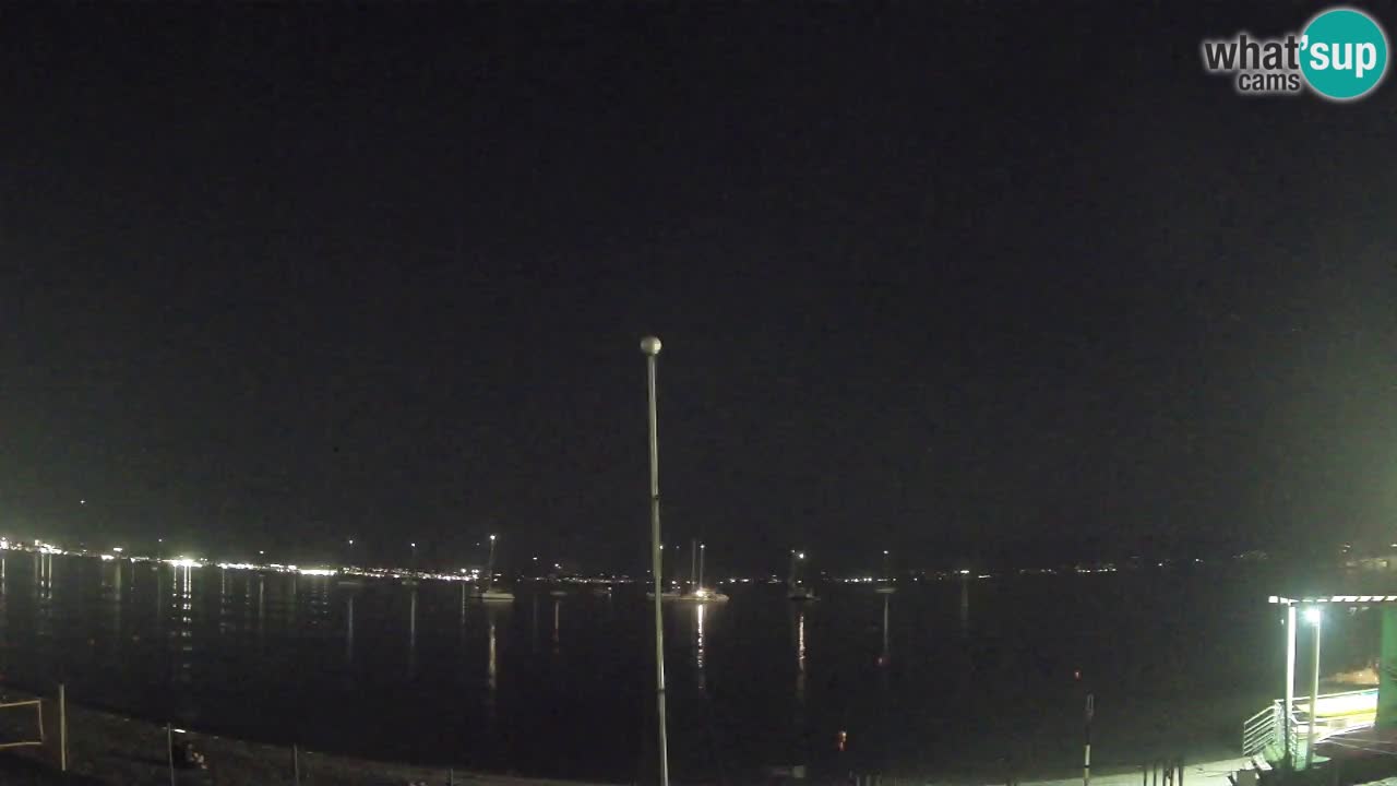 Web kamera Cagliari Windsurf Club – Poetto plaža uživo