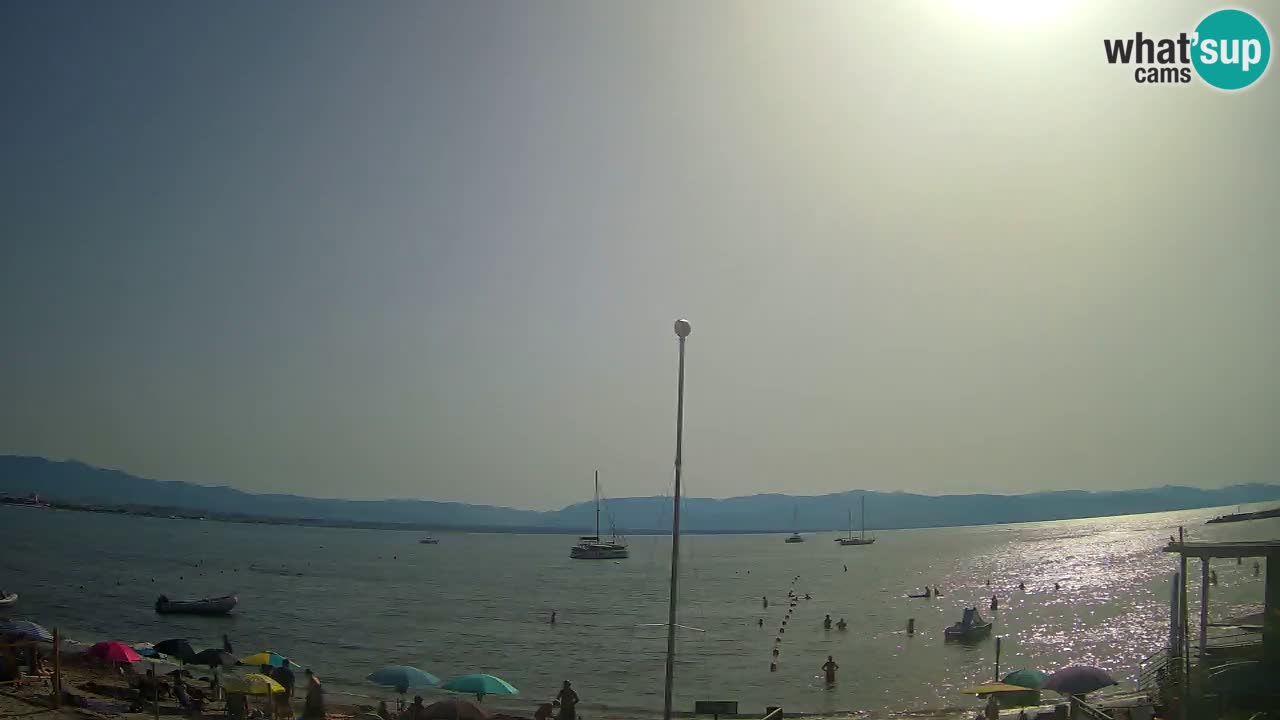 Webcam Cagliari Windsurf Club – Spiaggia del Poetto in diretta