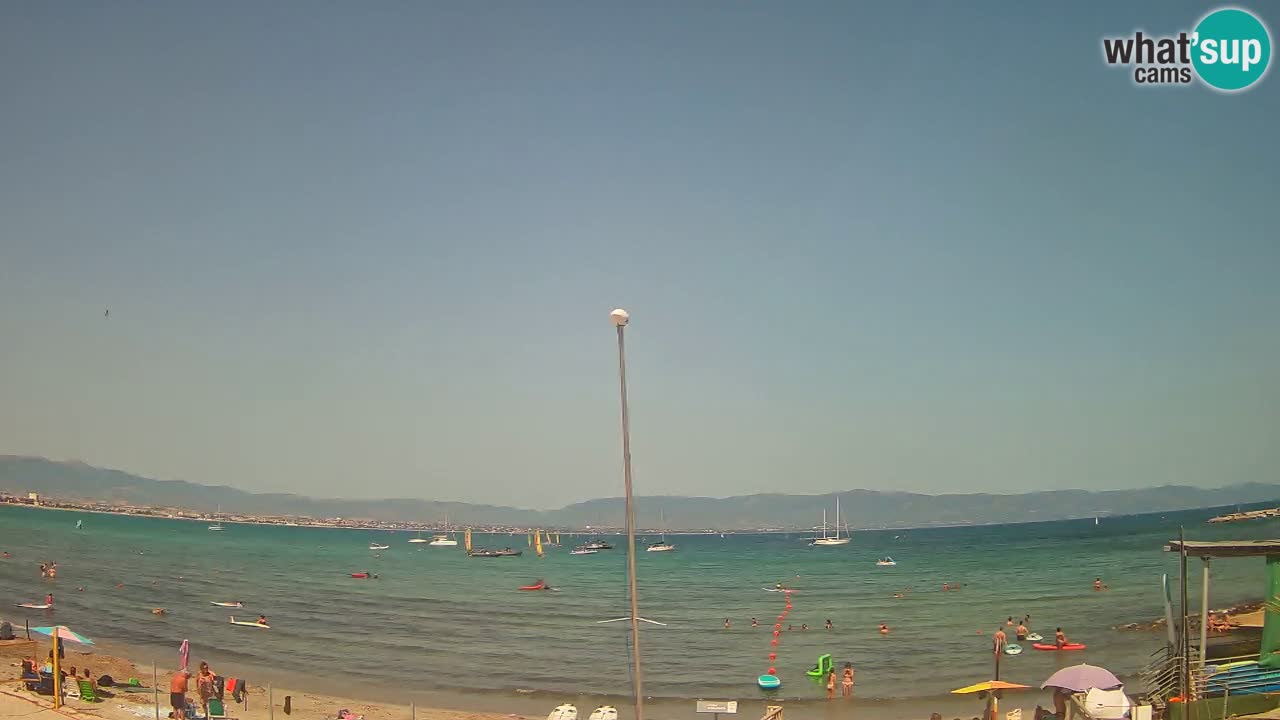 Webcam Cagliari Windsurf Club – Live from Poetto Beach