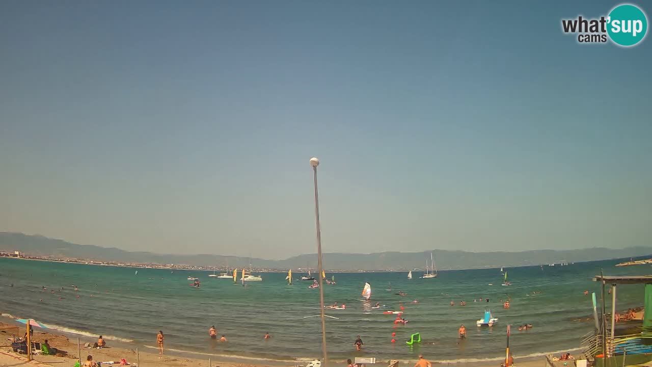 Webcam Cagliari Windsurf Club – Live from Poetto Beach