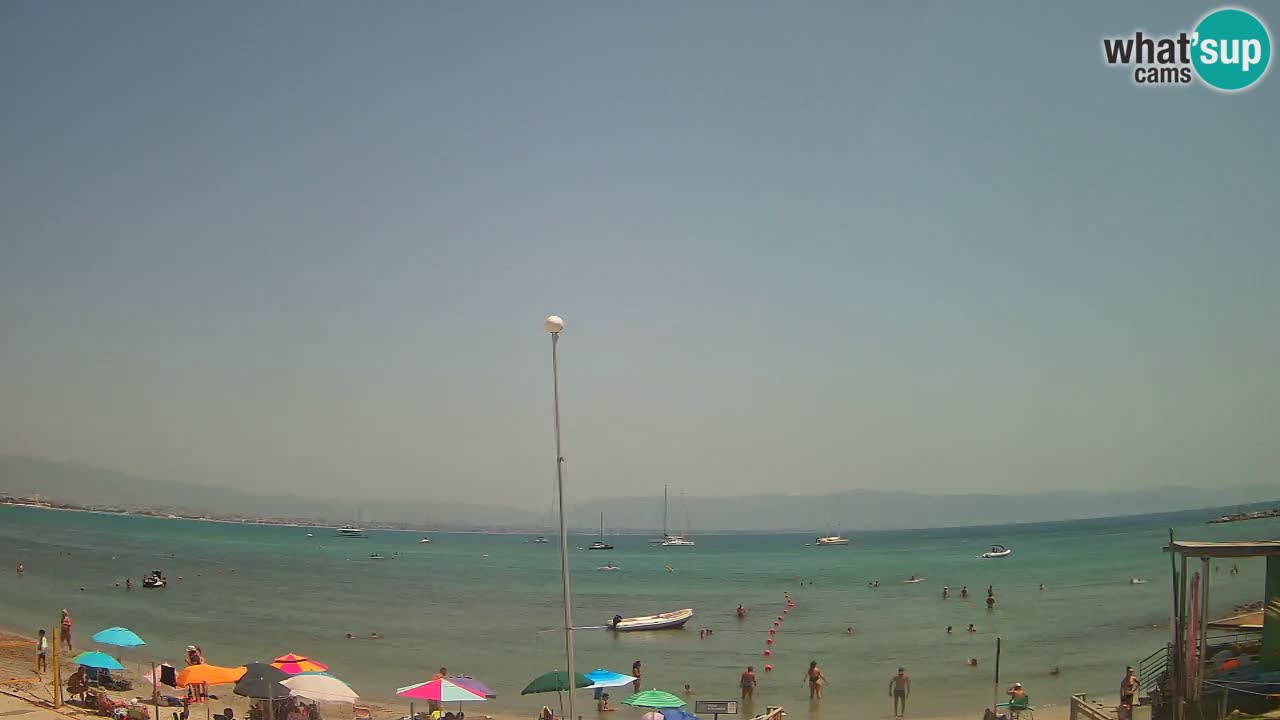 Webcam Cagliari Windsurf Club – Plage du Poetto en direct