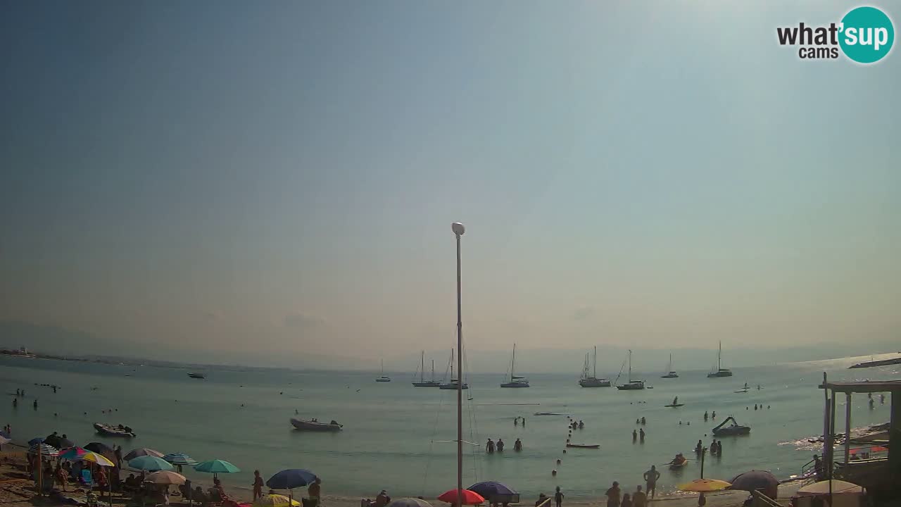 Webcam Cagliari Windsurf Club – Playa del Poetto en directo
