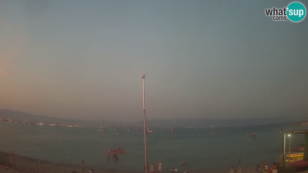 Web kamera Cagliari Windsurf Club – Poetto plaža uživo