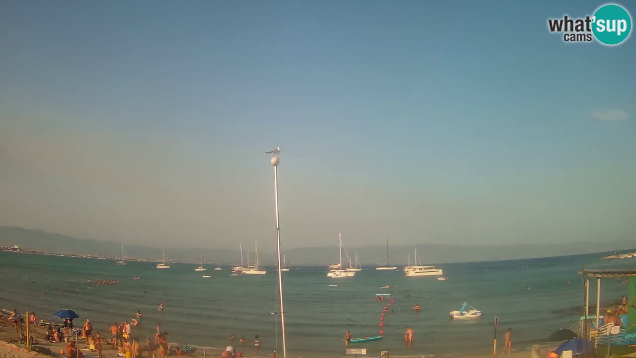 Webcam Cagliari Windsurf Club – Liveblick vom Poetto Strand