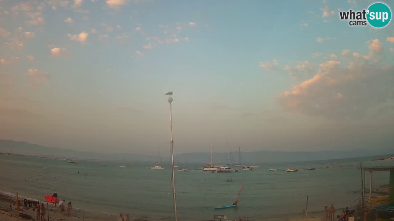 Webcam Cagliari Windsurf Club – Liveblick vom Poetto Strand