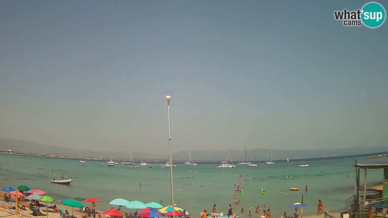 Webcam Cagliari Windsurf Club – Plage du Poetto en direct