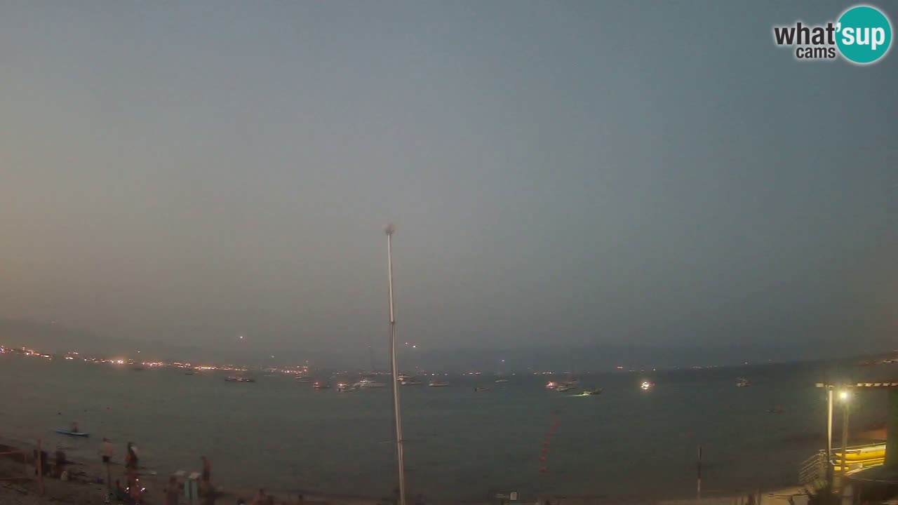 Web kamera Cagliari Windsurf Club – Poetto plaža uživo