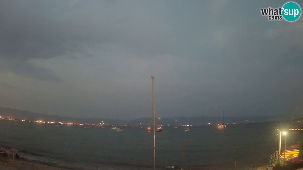 Webcam Cagliari Windsurf Club – Spiaggia del Poetto in diretta