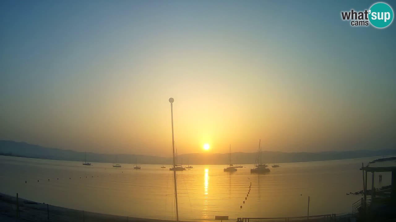 Webcam Cagliari Windsurf Club – Playa del Poetto en directo