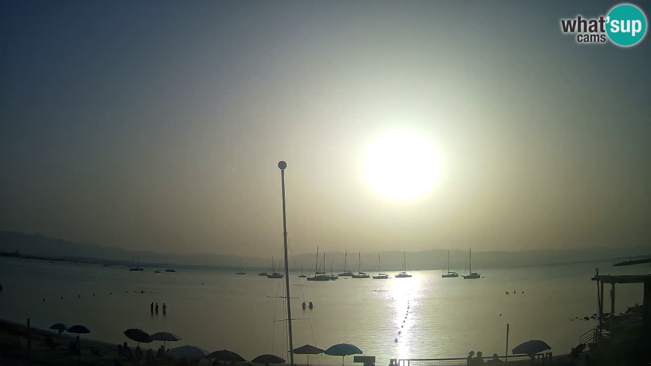 Webcam Cagliari Windsurf Club – Plage du Poetto en direct