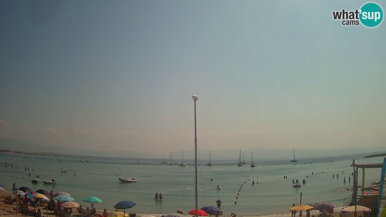 Webcam Cagliari Windsurf Club – Plage du Poetto en direct