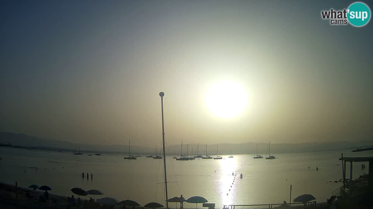 Webcam Cagliari Windsurf Club – Plage du Poetto en direct