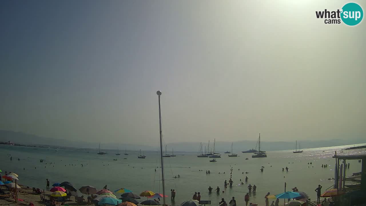 Webcam Cagliari Windsurf Club – Plage du Poetto en direct