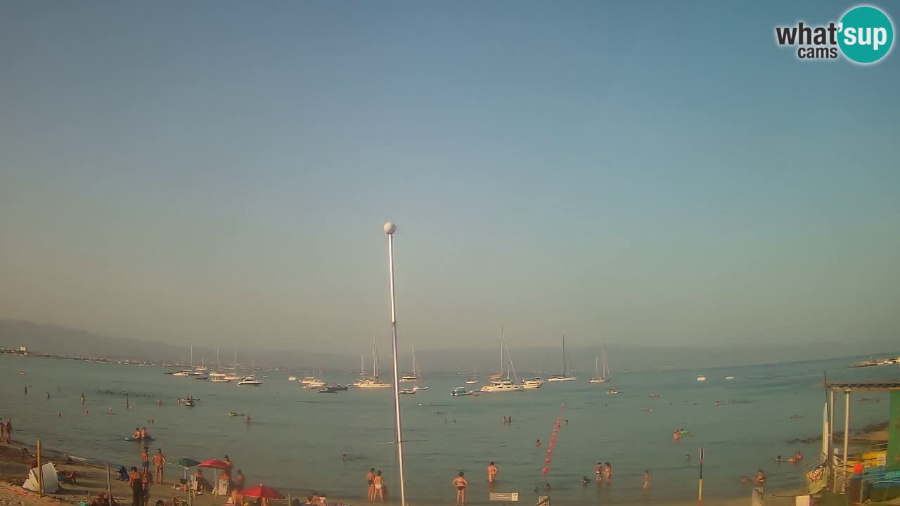 Web kamera Cagliari Windsurf Club – Poetto plaža uživo
