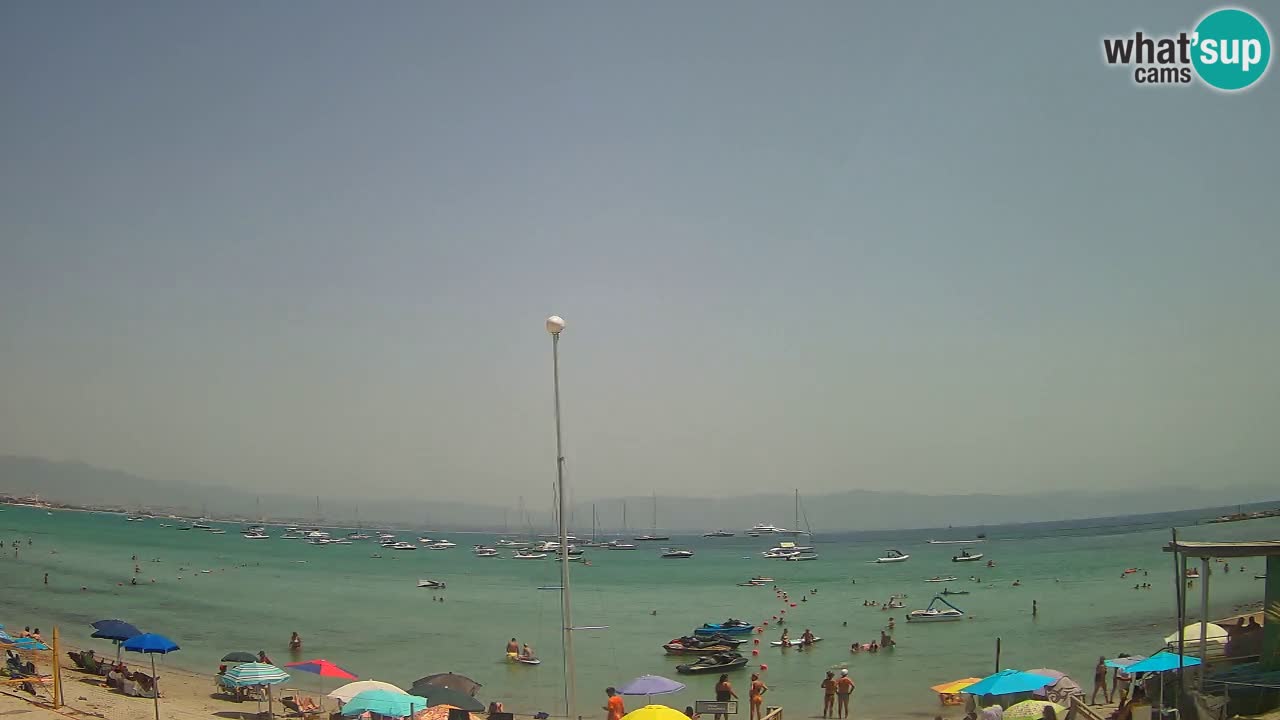 Webcam Cagliari Windsurf Club – Spiaggia del Poetto in diretta
