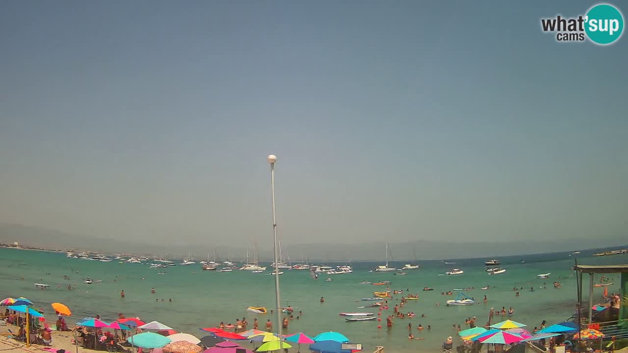Webcam Cagliari Windsurf Club – Plage du Poetto en direct