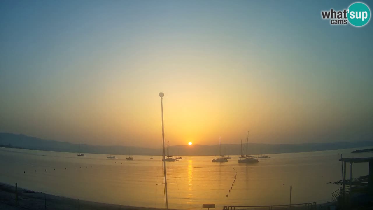 Webcam Cagliari Windsurf Club – Plage du Poetto en direct