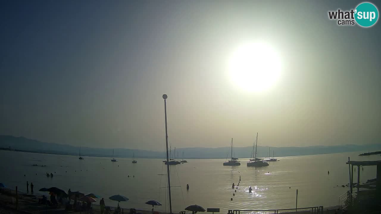 Webcam Cagliari Windsurf Club – Spiaggia del Poetto in diretta