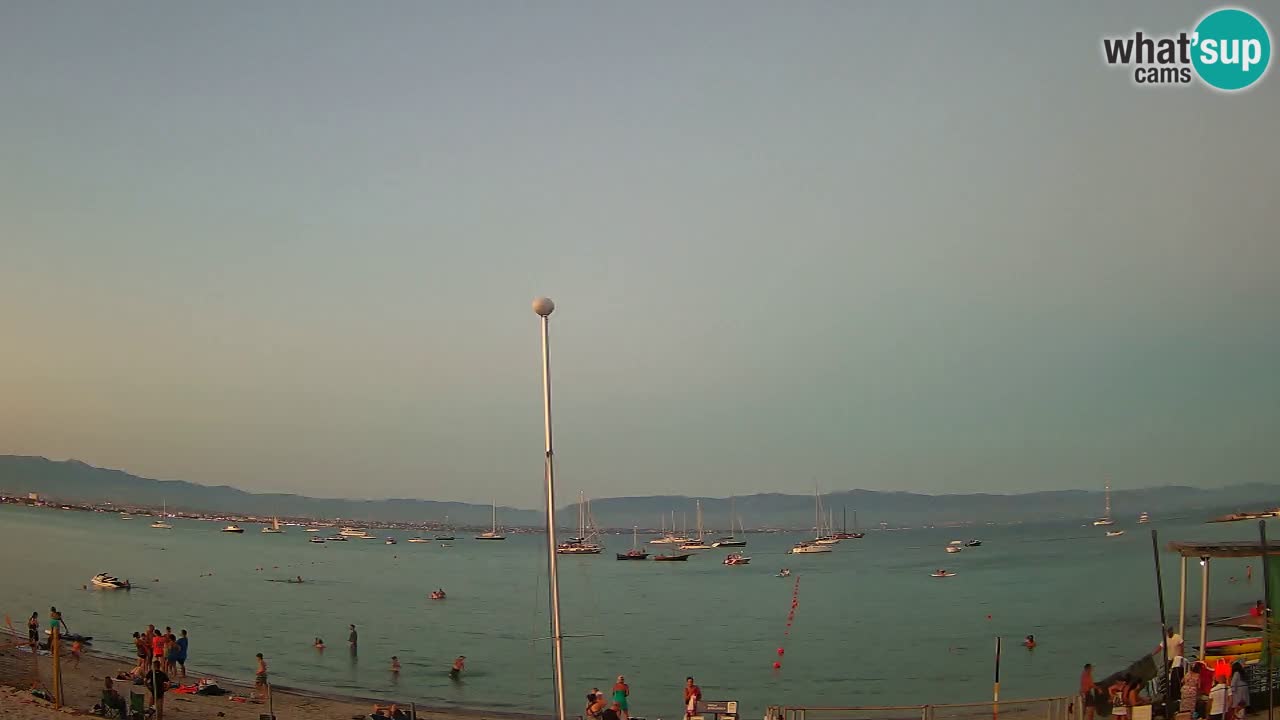 Webcam Cagliari Windsurf Club – Liveblick vom Poetto Strand