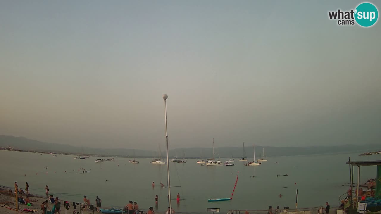 Webcam Cagliari Windsurf Club – Spiaggia del Poetto in diretta