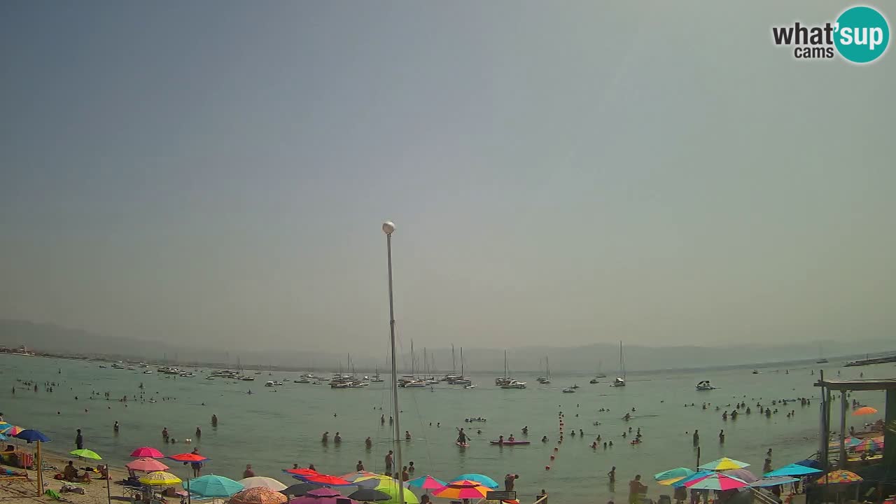 Webcam Cagliari Windsurf Club – Plage du Poetto en direct