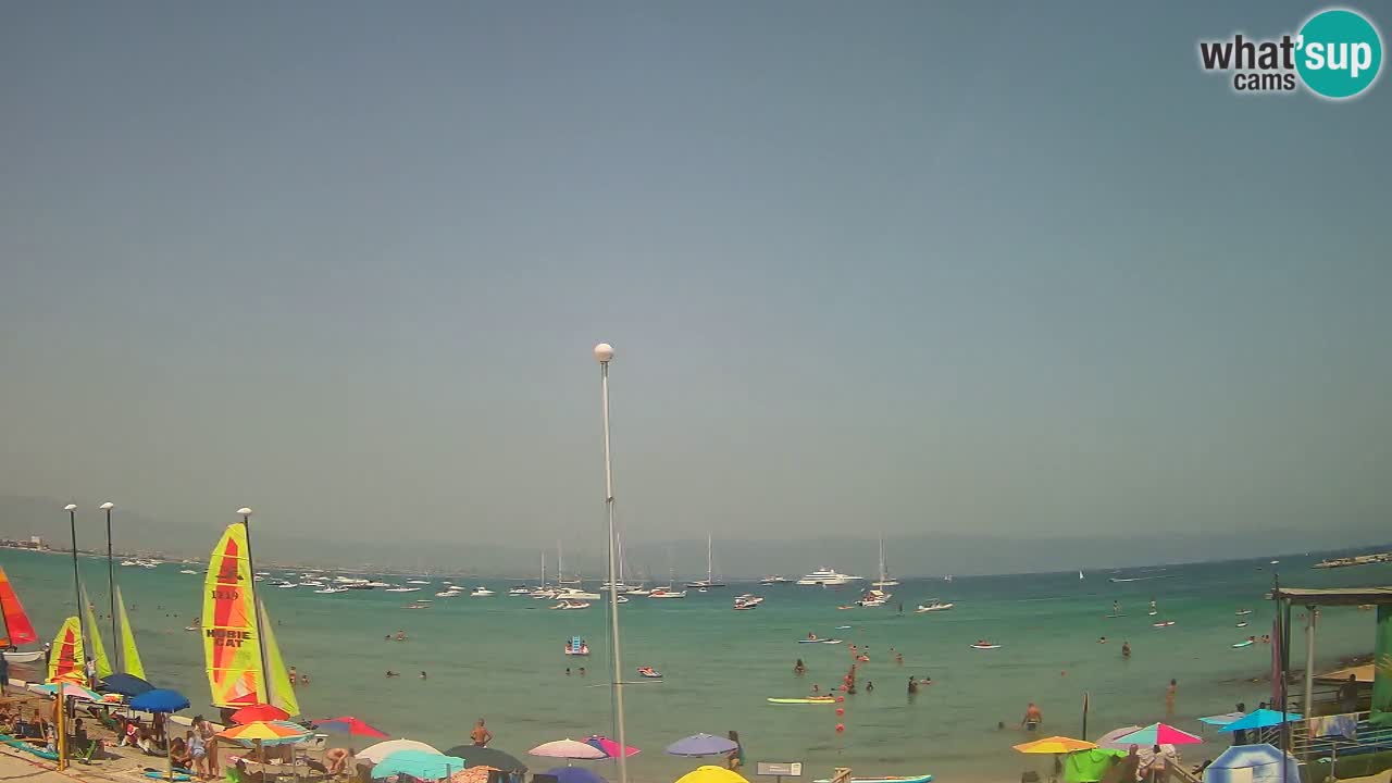Webcam Cagliari Windsurf Club – Plage du Poetto en direct