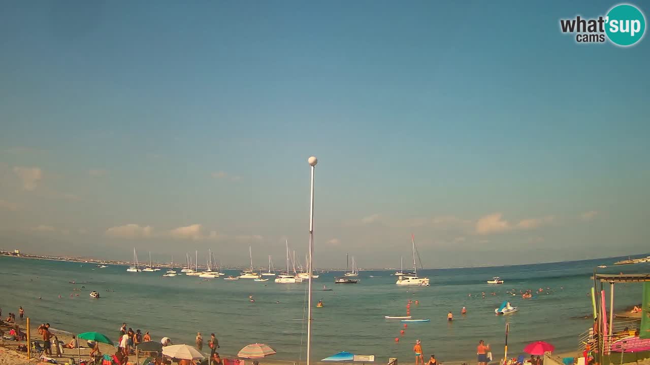Web kamera Cagliari Windsurf Club – Poetto plaža uživo