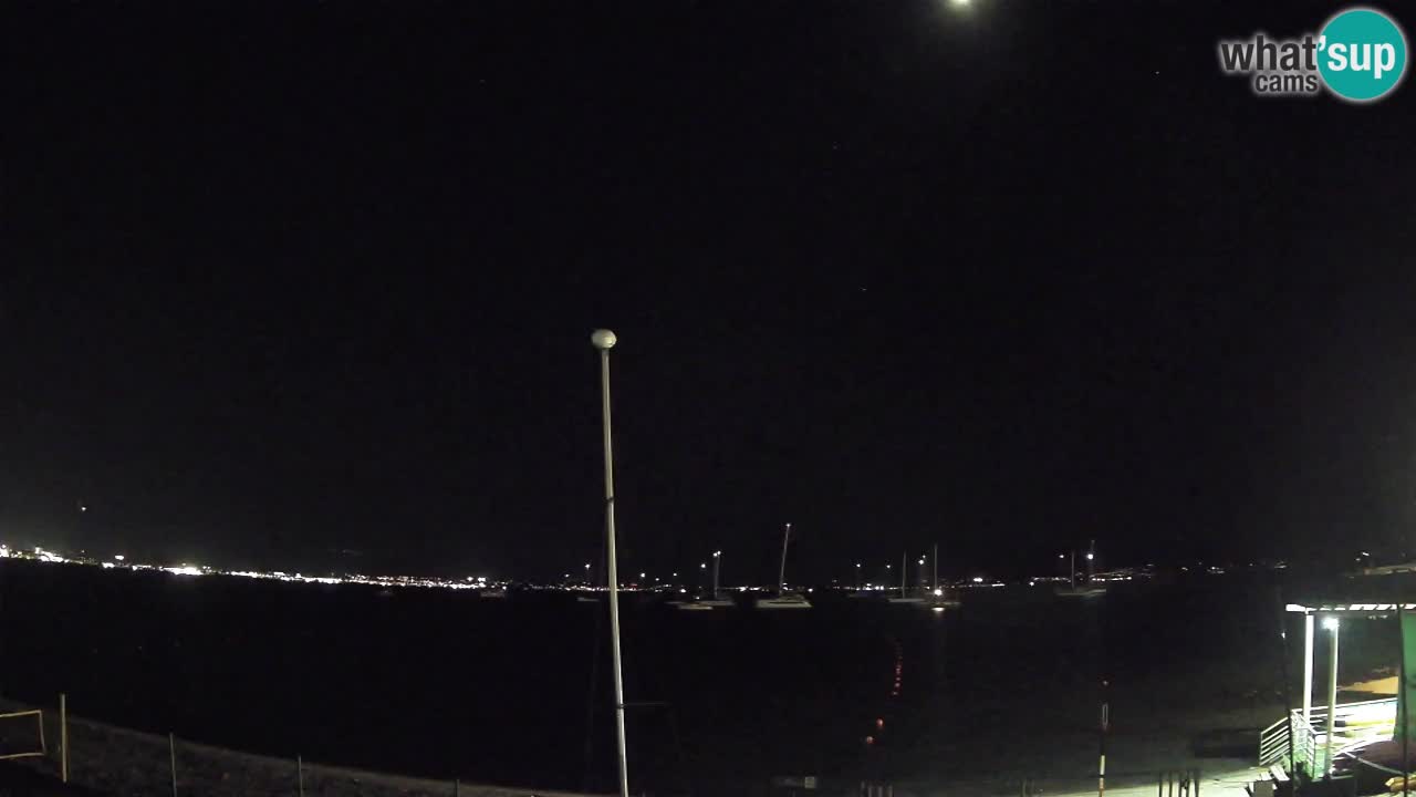 Web kamera Cagliari Windsurf Club – Poetto plaža uživo